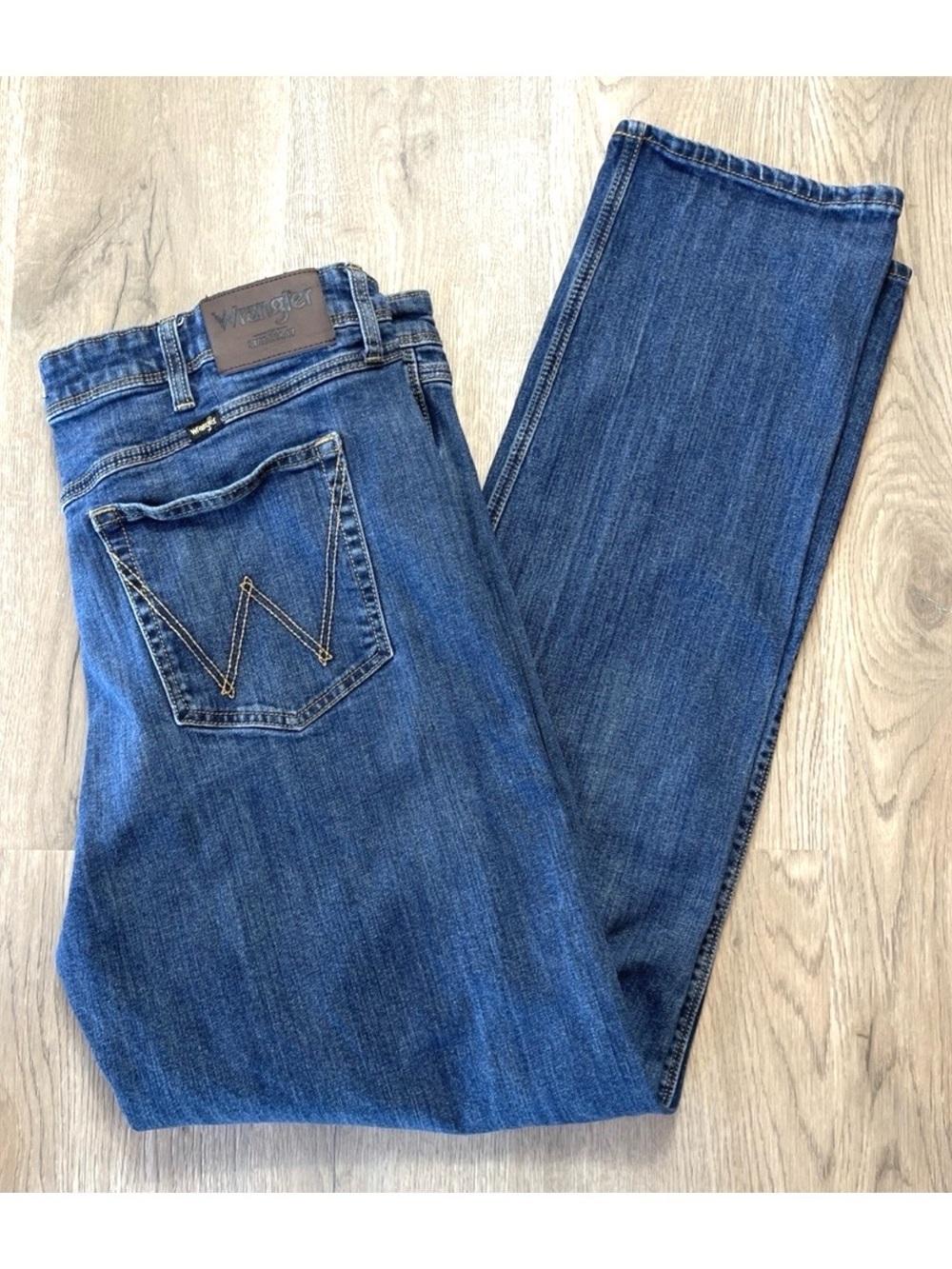 Wrangler Men's Jeans Stretchy Size 38x34
